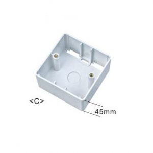 FMS-BX45 Plastic bottom for wall mount outlet