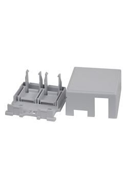 100-021 Excel Networking 1 2 port outlet 2