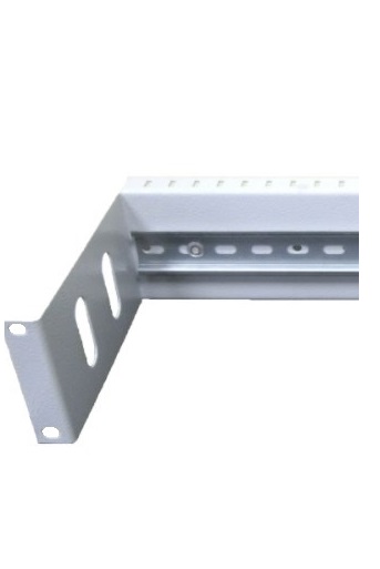SR550751 DIN panele 2U panel with 35mm DIN rail