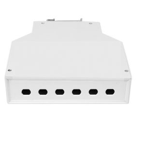 DIN mount fiber box ST connector