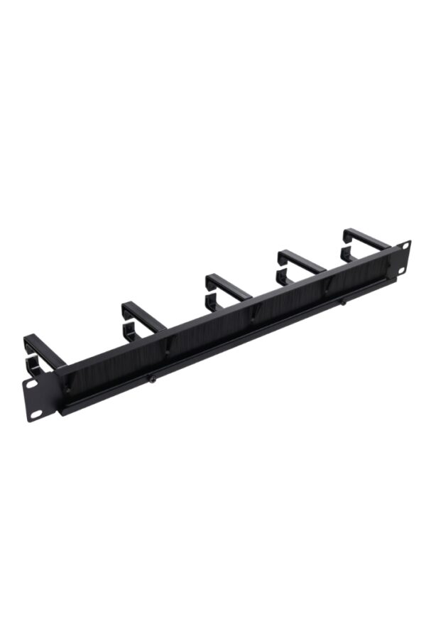 CMB-02-BR cable management bar with brush 1U
