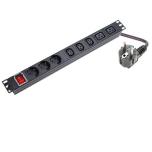 PDU3SH3C132C19SAS PDU 3xShuko + 3xC13 + 2xC19