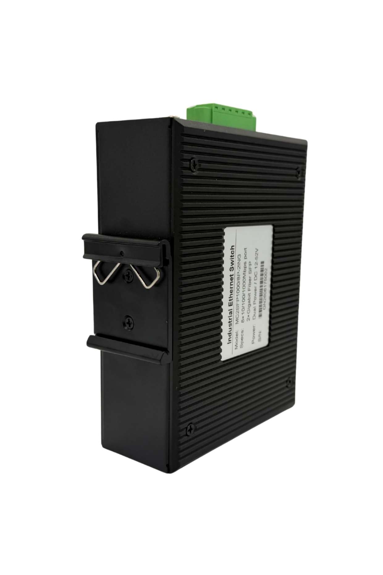 MC2SFP10008P-2ING industrial converter komutatorius 2xSFP 100M