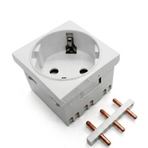 TS-1P-E1 45×45 socket 250V
